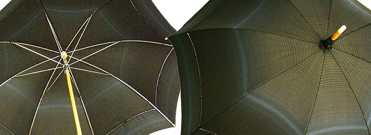 オリジナル日傘黒